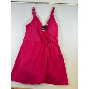 Lands End Hot Pink Swimsuit
